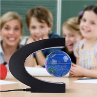 Globo de Levitação Magnética Flutuante Led Mapa do Mundo