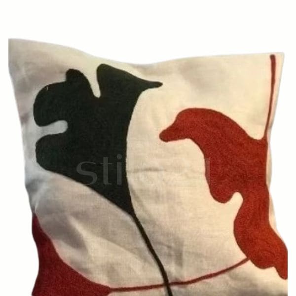 Capa de Almofada Bordada em Linho de Luxo Moderna Decorativa -Frete GRÁTIS