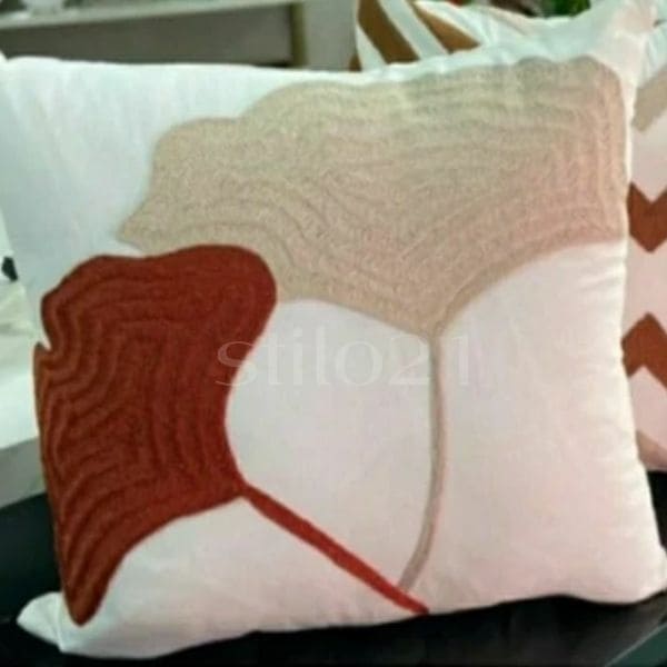 Capa de Almofada Bordada em Linho de Luxo Moderna Decorativa -Frete GRÁTIS