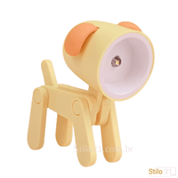 Mini Luminária Infantil Led Pet Colorida - Eco Glow