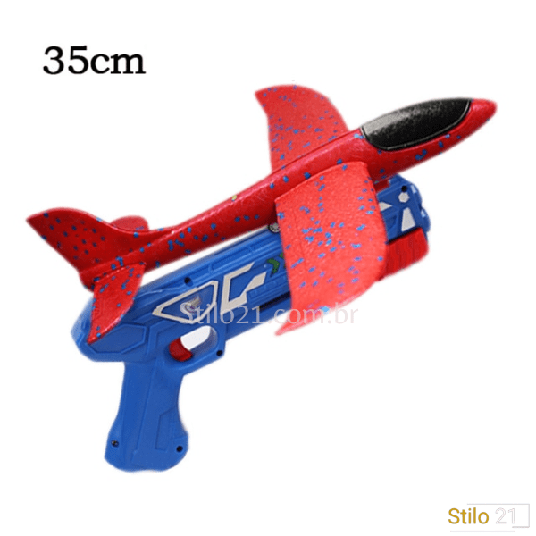Kit Completo Lançador de Avião + Avião AeroSpeed