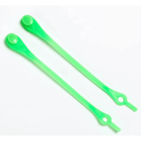 Cadarços Silicone Coloridos Adulto Infantil Sem Nós -[COMPRE 1 E LEVE 2]