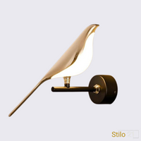 Arandela de Parede Decorativa Pássaro Nórdico - Led Bird