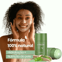 Mask Green™ -  Máscara de Limpeza Facial Profunda Remove Cravo e Espinhas
