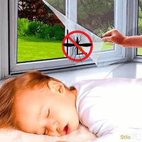 Tela Mosquiteiro Fibra de Vidro Com Velcro Para Janela