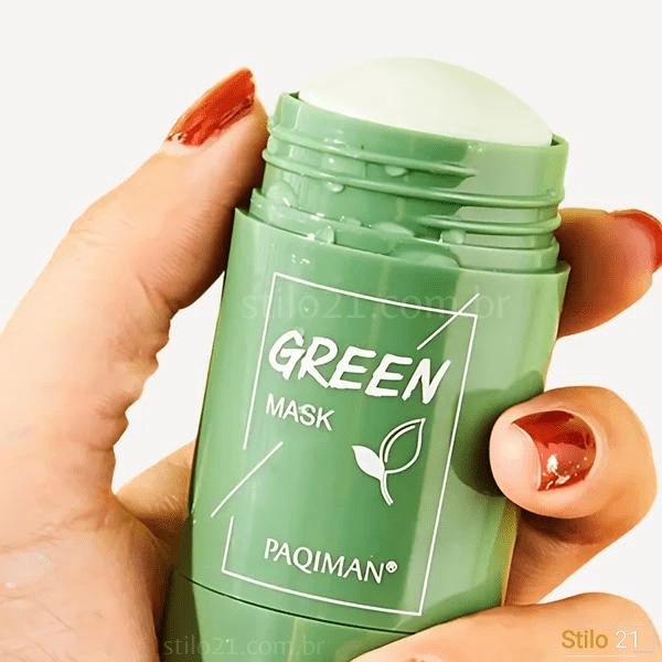 Mask Green™ -  Máscara de Limpeza Facial Profunda Remove Cravo e Espinhas