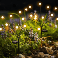 Luminária Luzes de LED Solar para Decoração Jardim  [FRETE GRÁTIS]