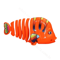Brinquedo Peixinho Colorido Interativo para Bebês e Crianças – Kit 3 Unidades