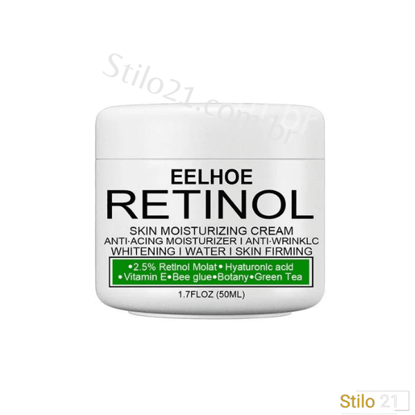 Creme Facial Antienvelhecimento e Clareador de Axilas e Virilhas – EELHOE RETINOL® [ COMPRE 1 LEVE 2]