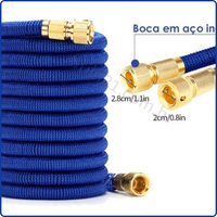 Mangueira Expansível de Microfibra de Alta Pressão + Conexões de Brinde