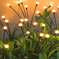 Luminária Luzes de LED Solar para Decoração Jardim  [FRETE GRÁTIS]