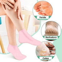 Meia Hidratante Removedor De Calos e Rachaduras -Promoção Compre 1 Leve 2