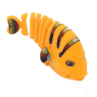 Brinquedo Peixinho Colorido Interativo para Bebês e Crianças – Kit 3 Unidades