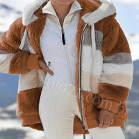 Casaco Feminino de Pelúcia Rizzys™ Inverno -Cashmere [Frete Grátis]