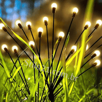 Luminária Luzes de LED Solar para Decoração Jardim  [FRETE GRÁTIS]