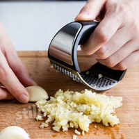 Espremedor Triturador Amassador De Alho Manual Aço Inox  – Frete Grátis