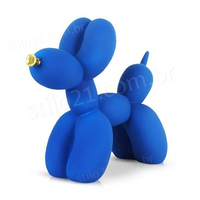 Escultura Dog Balloon Mini Em Resina