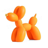 Escultura Dog Balloon Mini Em Resina