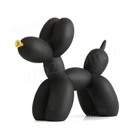 Escultura Dog Balloon Mini Em Resina